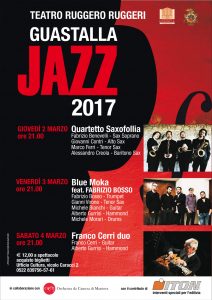 guastalla jazz 2017, blue moka fabrizio bosso, franco cerri, saxofollia
