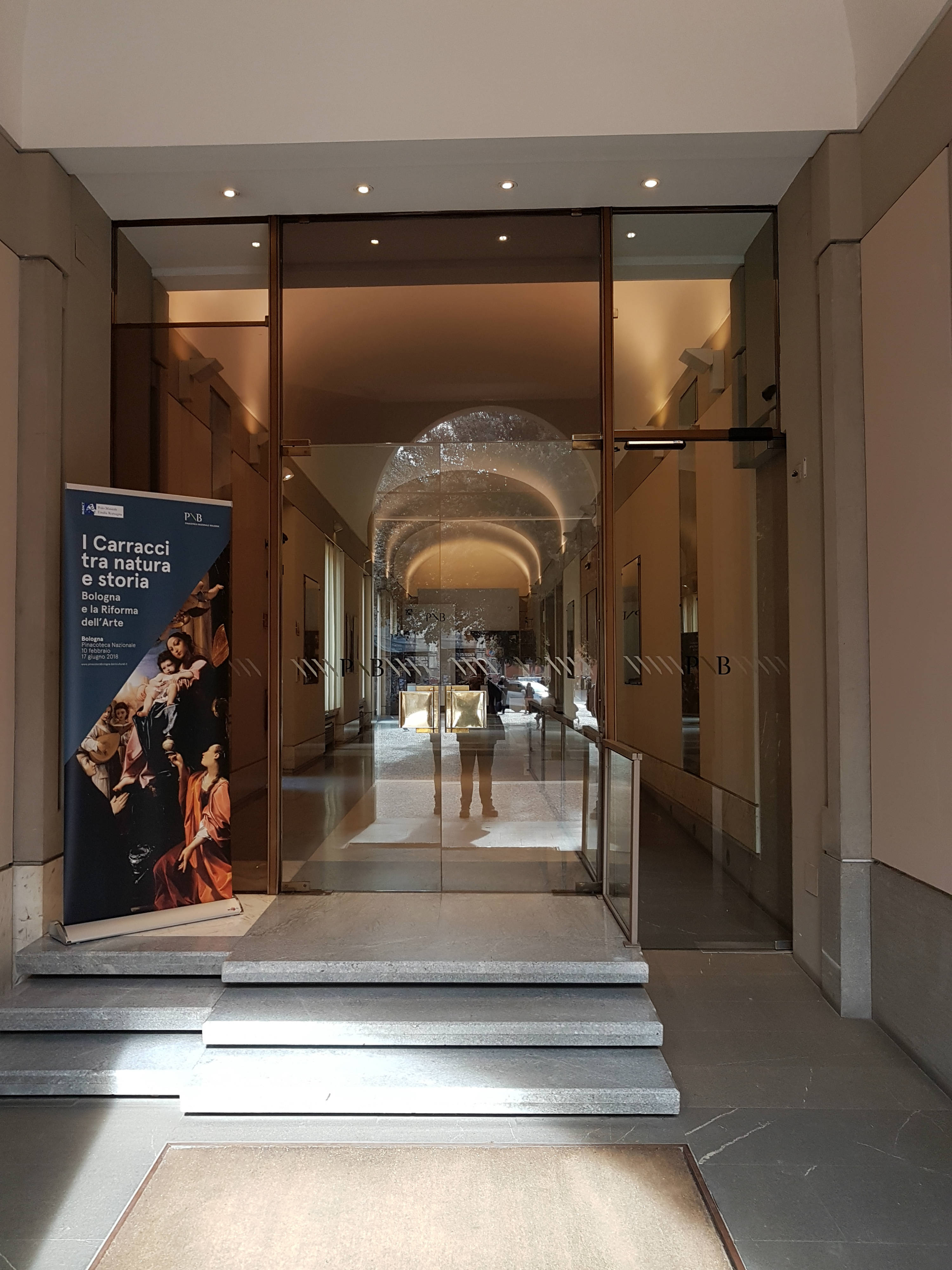 ITON SRL. Sostituzione struttura ascensore nella sede della Pinacoteca Nazionale in via delle Belle Arti (BO).