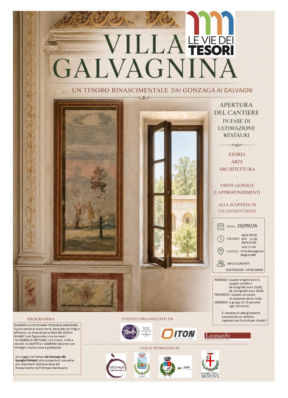 Villa Galvagnina: Visita al cantiere